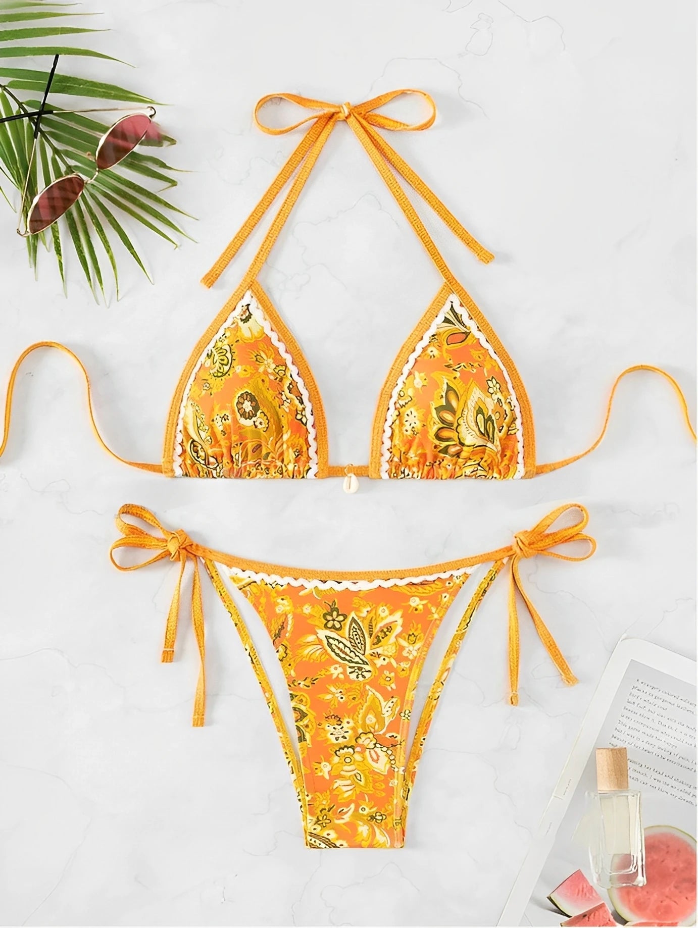 Bikini de dos piezas para mujer – Traje de baño sexy de verano