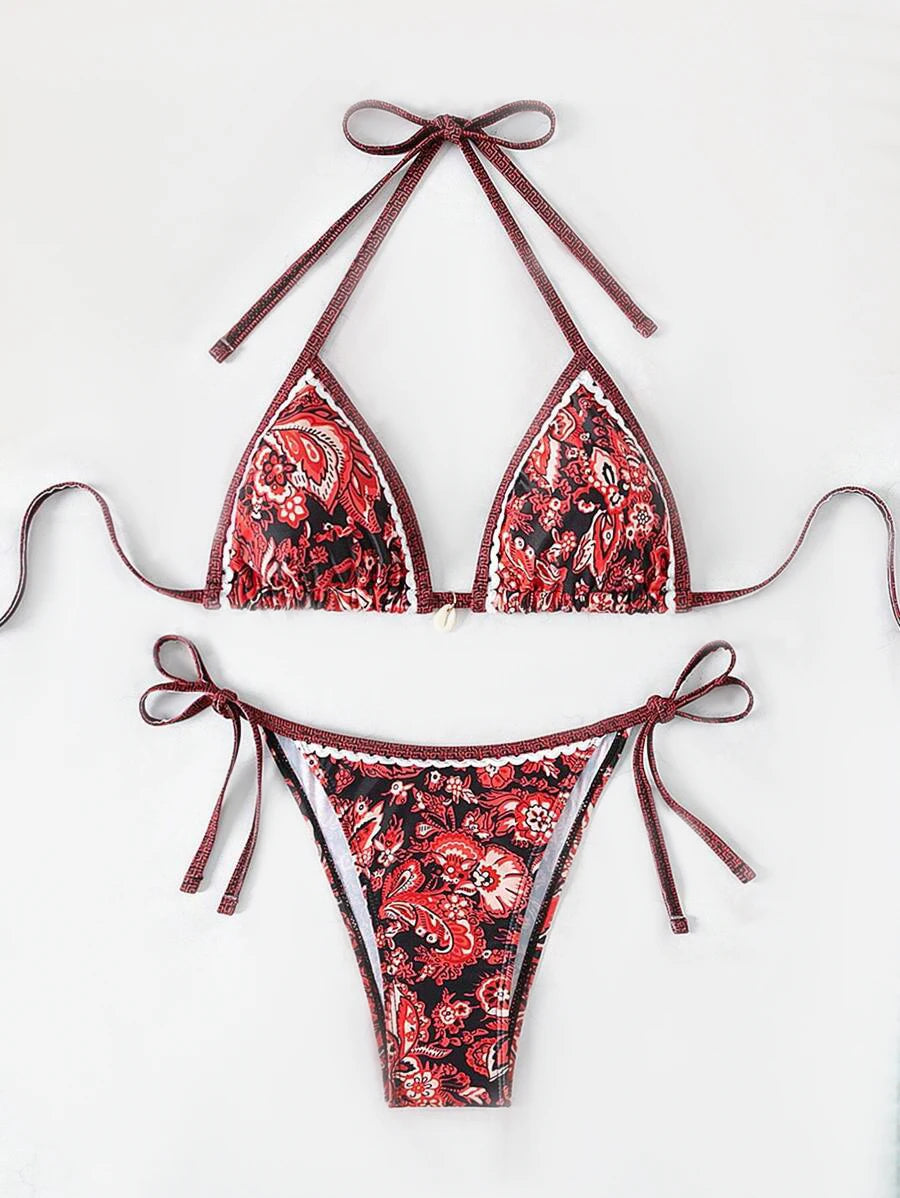 Bikini de dos piezas para mujer – Traje de baño sexy de verano