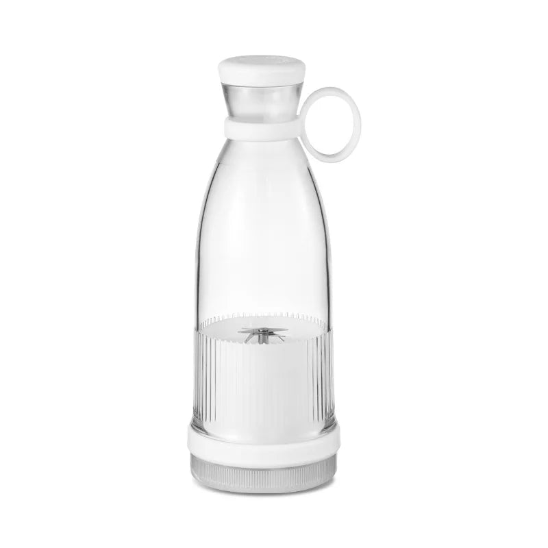 Mini Portable Electric Blender – USB Juicer Cup with 6 Stainless Steel Blades for Smoothies and Fresh Juices