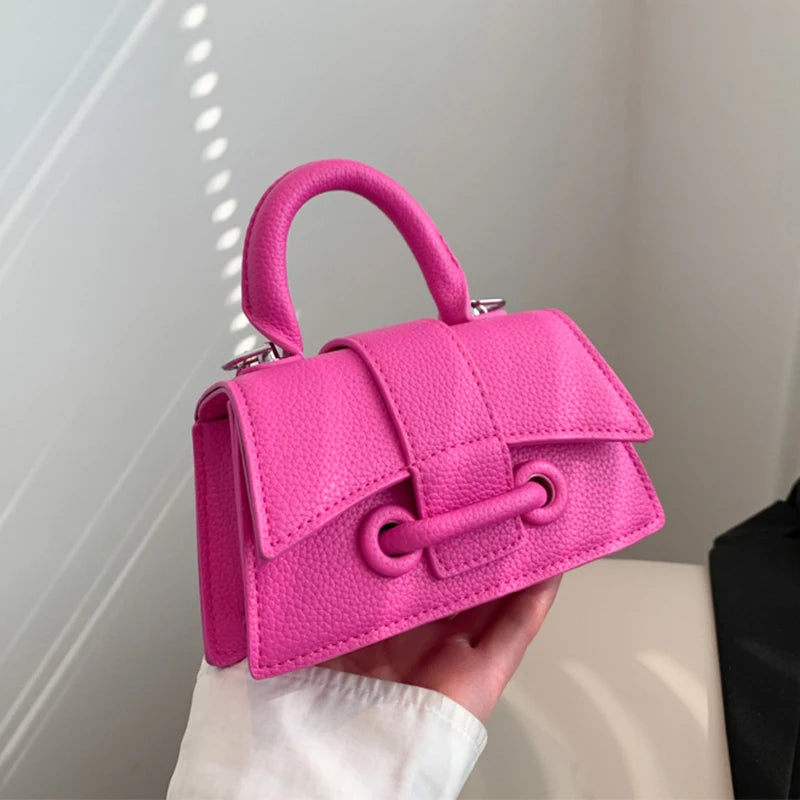 Mini bolso cruzado de diseño – Bandolera elegante en cuero sintético