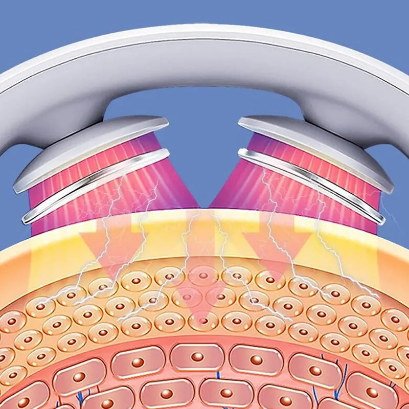 Masajeador cervical portátil de cuello y hombros – Masaje profundo y relajante