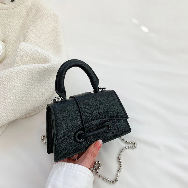 Mini bolso cruzado de diseño – Bandolera elegante en cuero sintético