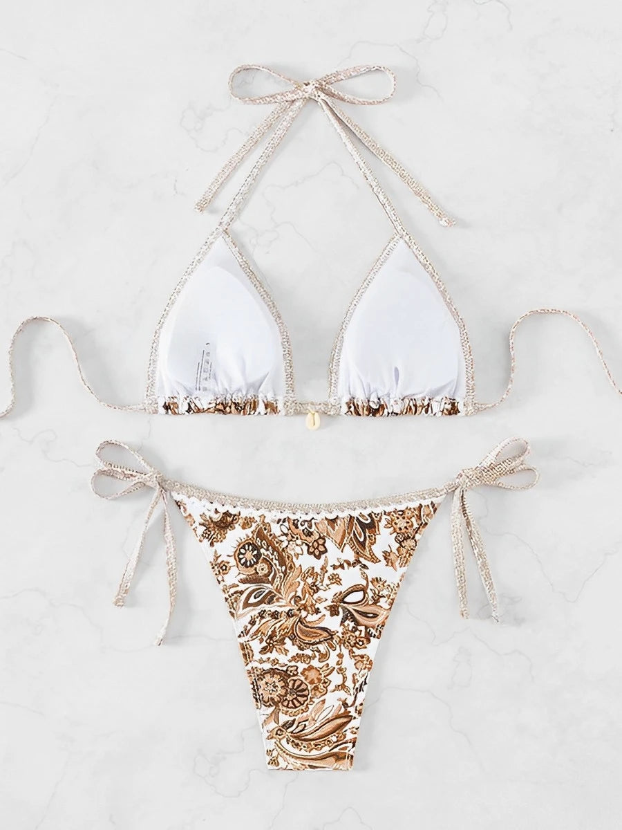 Bikini de dos piezas para mujer – Traje de baño sexy de verano