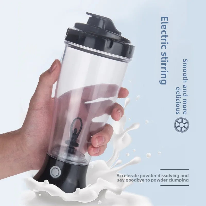 Portable Electric Shaker Cup – Self-Stirring Bottle for Coffee, Protein, and Smoothies