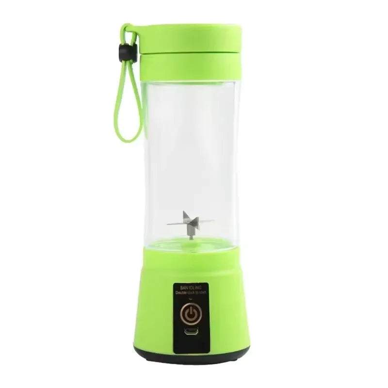 Mini exprimidor eléctrico portátil USB – Licuadora recargable para jugos, batidos, frutas y smoothies