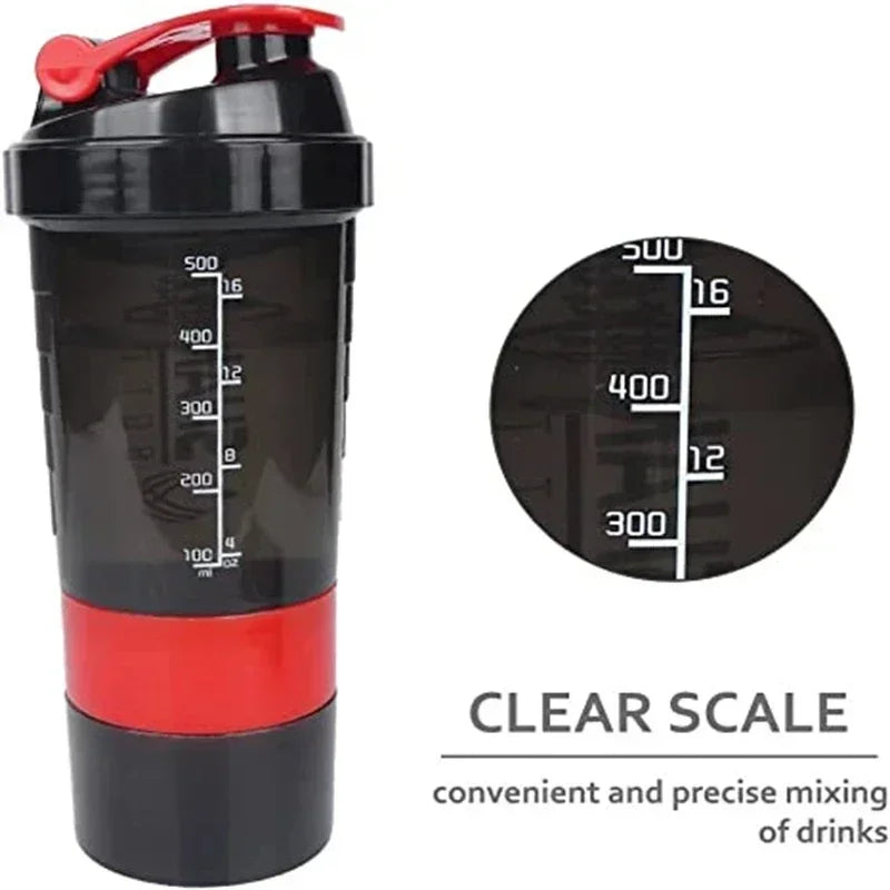 Taza Agitadora de Proteínas 500ml – Mezclas Perfectas Donde Vayas