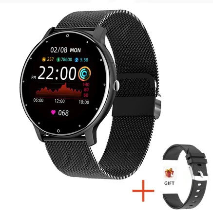 Reloj Inteligente LIGE Hombre y Mujer con Llamadas Bluetooth, Monitor de Salud, Deportivo, Pantalla Táctil, Compatible con iOS y Android, Resistente al Agua IP67