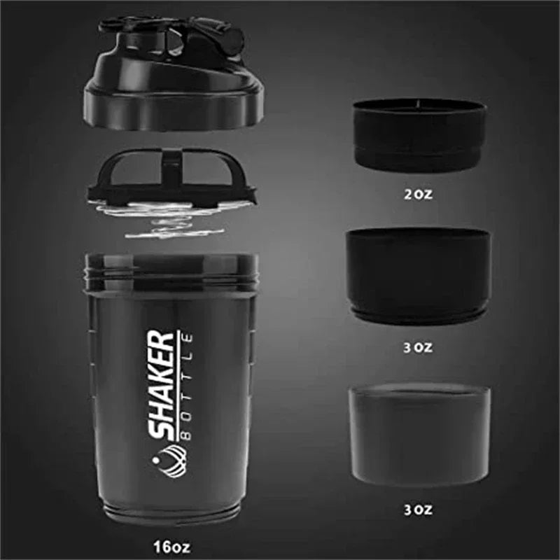 Taza Agitadora de Proteínas 500ml – Mezclas Perfectas Donde Vayas