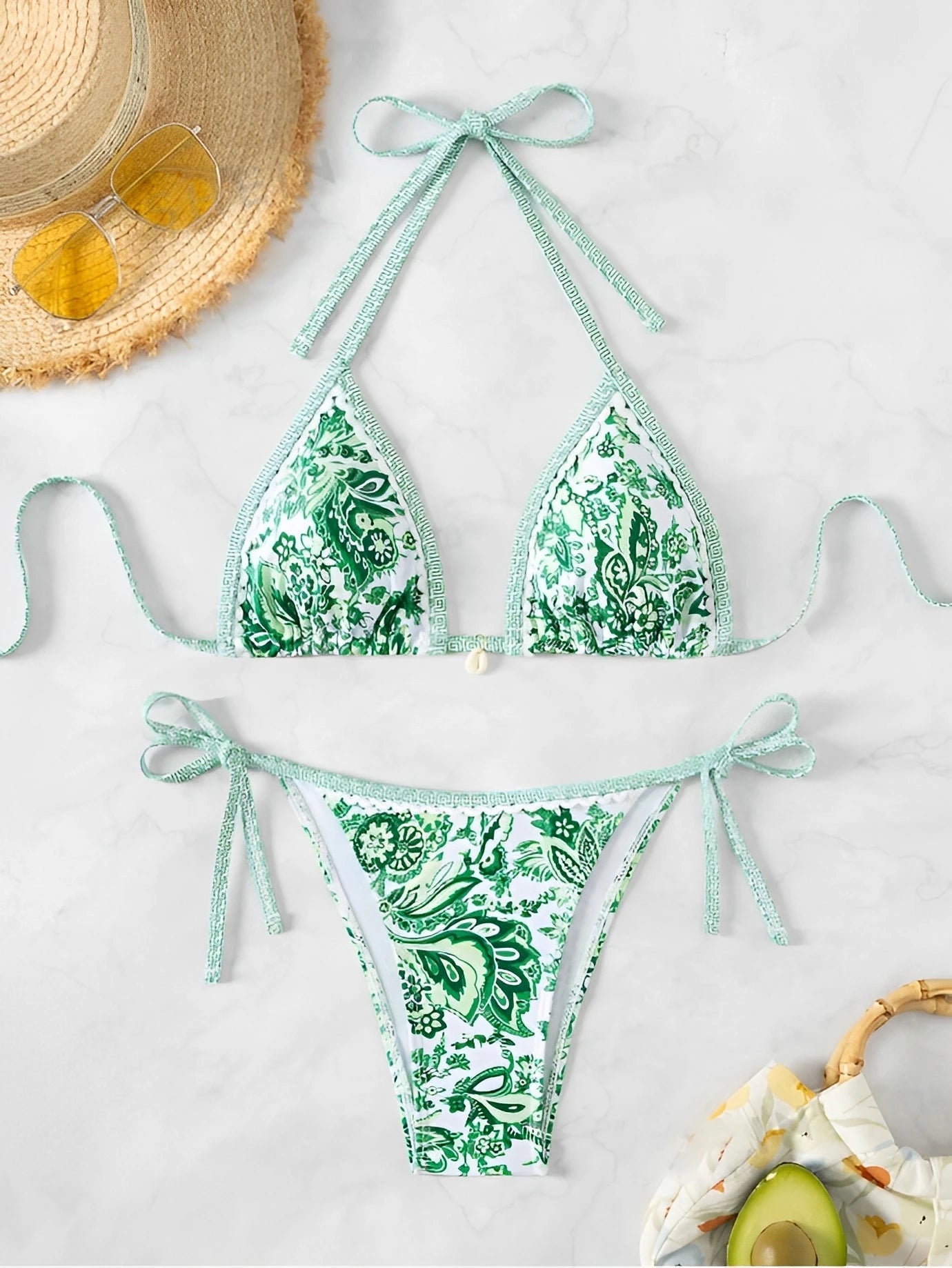Bikini de dos piezas para mujer – Traje de baño sexy de verano