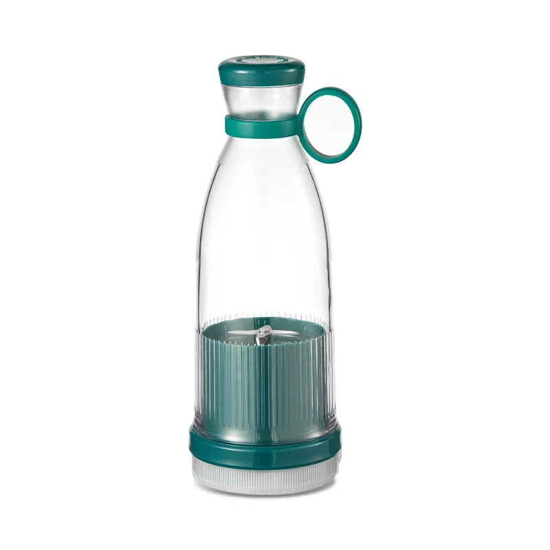 Mini Portable Electric Blender – USB Juicer Cup with 6 Stainless Steel Blades for Smoothies and Fresh Juices