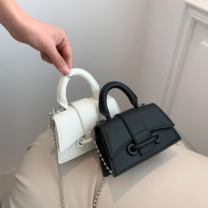 Mini bolso cruzado de diseño – Bandolera elegante en cuero sintético