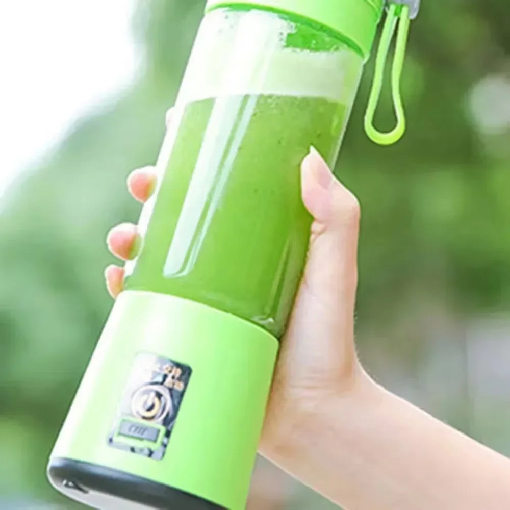 Mini exprimidor eléctrico portátil USB – Licuadora recargable para jugos, batidos, frutas y smoothies