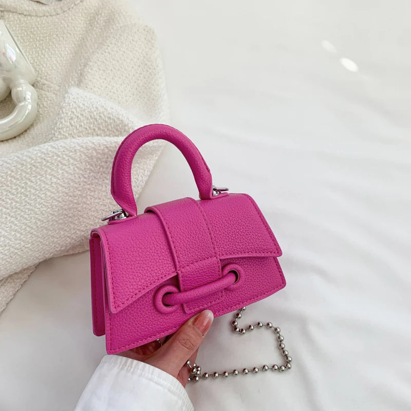 Mini bolso cruzado de diseño – Bandolera elegante en cuero sintético