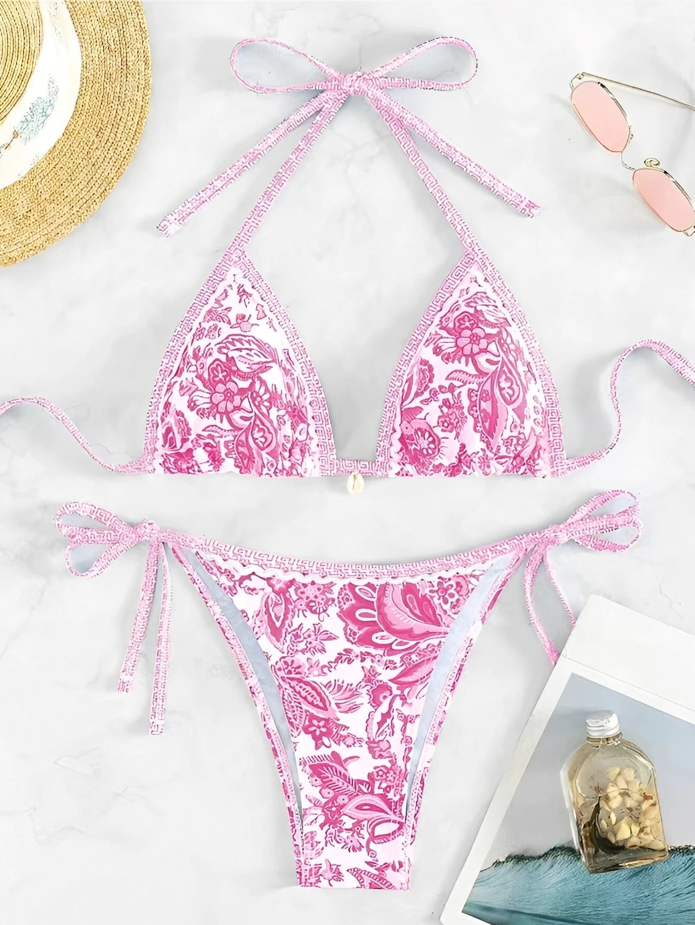 Bikini de dos piezas para mujer – Traje de baño sexy de verano