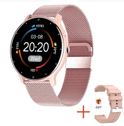 Reloj Inteligente LIGE Hombre y Mujer con Llamadas Bluetooth, Monitor de Salud, Deportivo, Pantalla Táctil, Compatible con iOS y Android, Resistente al Agua IP67