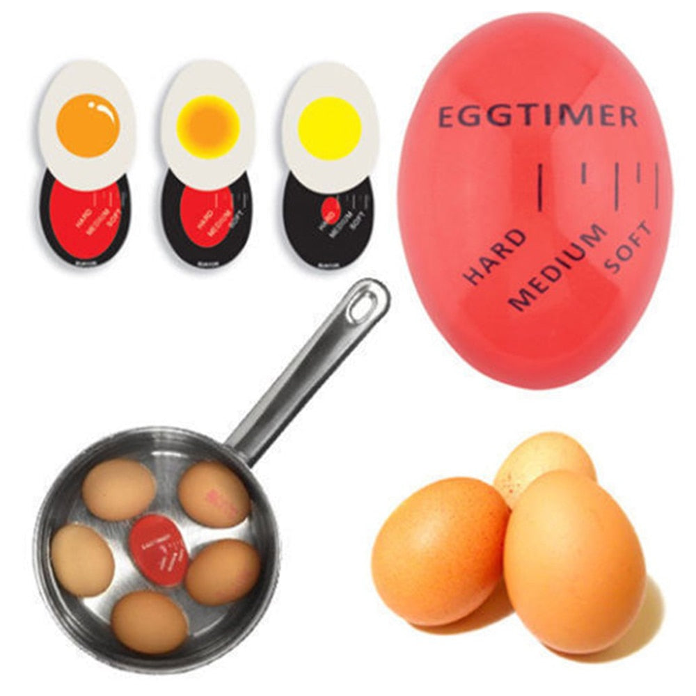Color Changing Timer for Cooking Hard Boiled Eggs &amp; 1pc