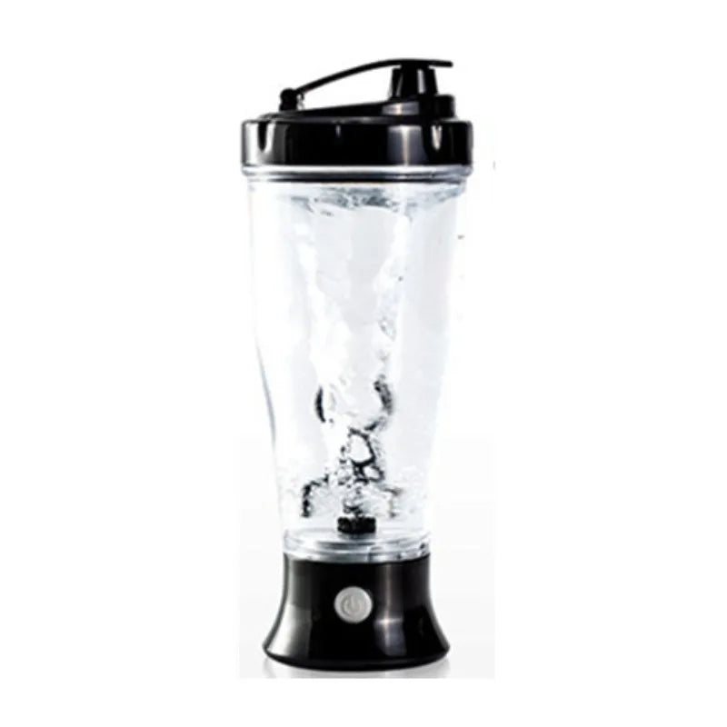 Taza coctelera eléctrica portátil – Botella autoagitadora para café, proteínas y batidos