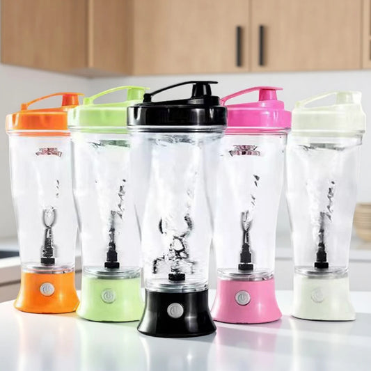 Portable Electric Shaker Cup – Self-Stirring Bottle for Coffee, Protein, and Smoothies