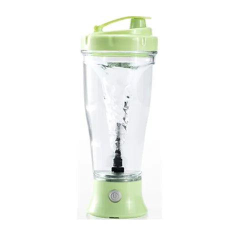 Taza coctelera eléctrica portátil – Botella autoagitadora para café, proteínas y batidos