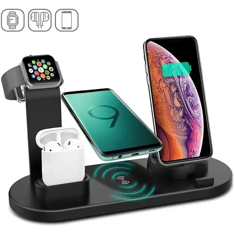 5 in 1 wireless charger fast charging